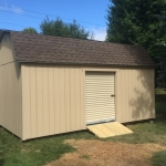 Elkhorn WI 12x20 shed with 7' SIdewalls